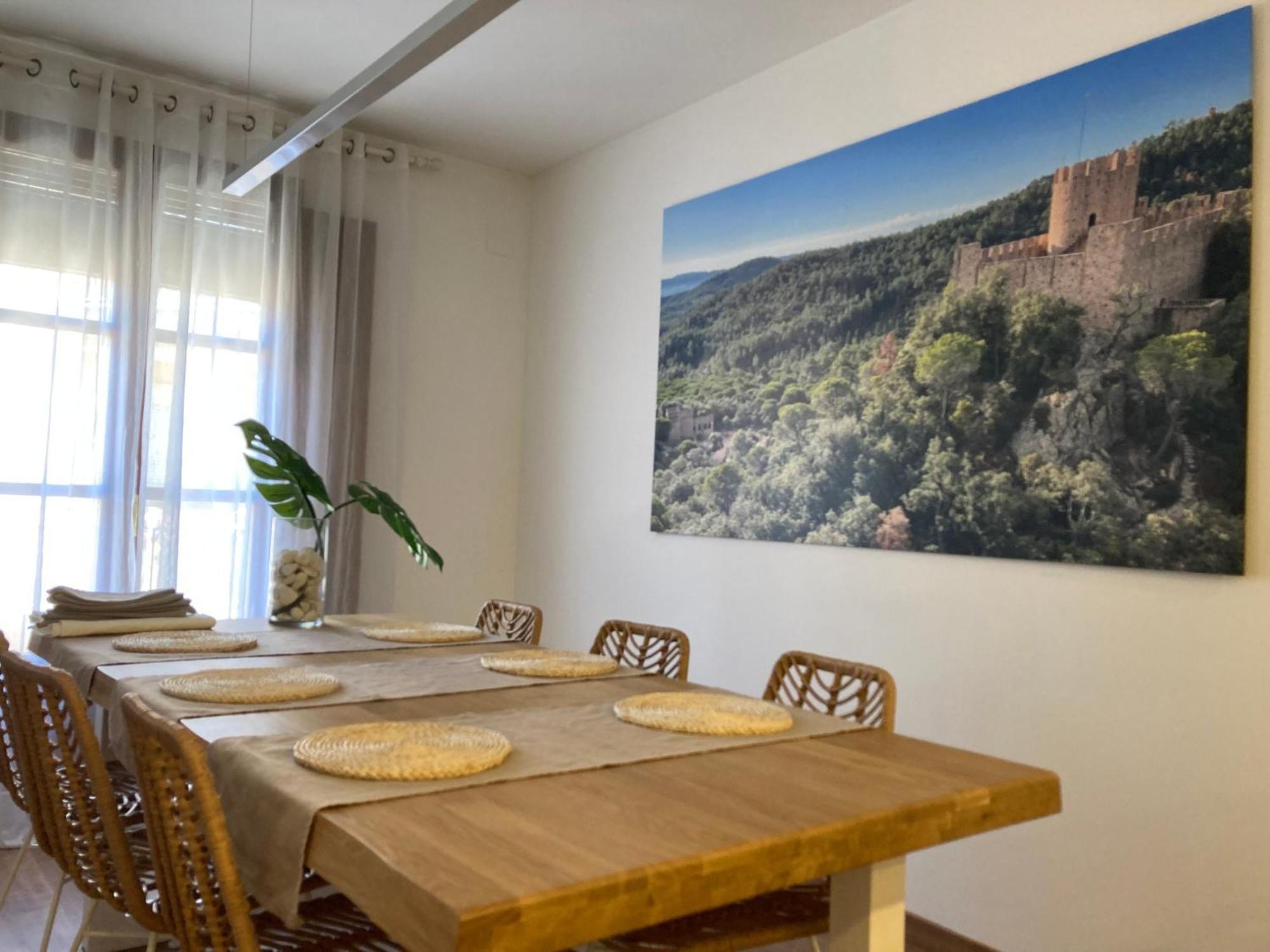 Apartamento céntrico, renovado y con mucho encanto Santa Coloma De Farners Esterno foto